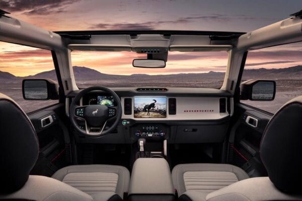 Ford Bronco interior