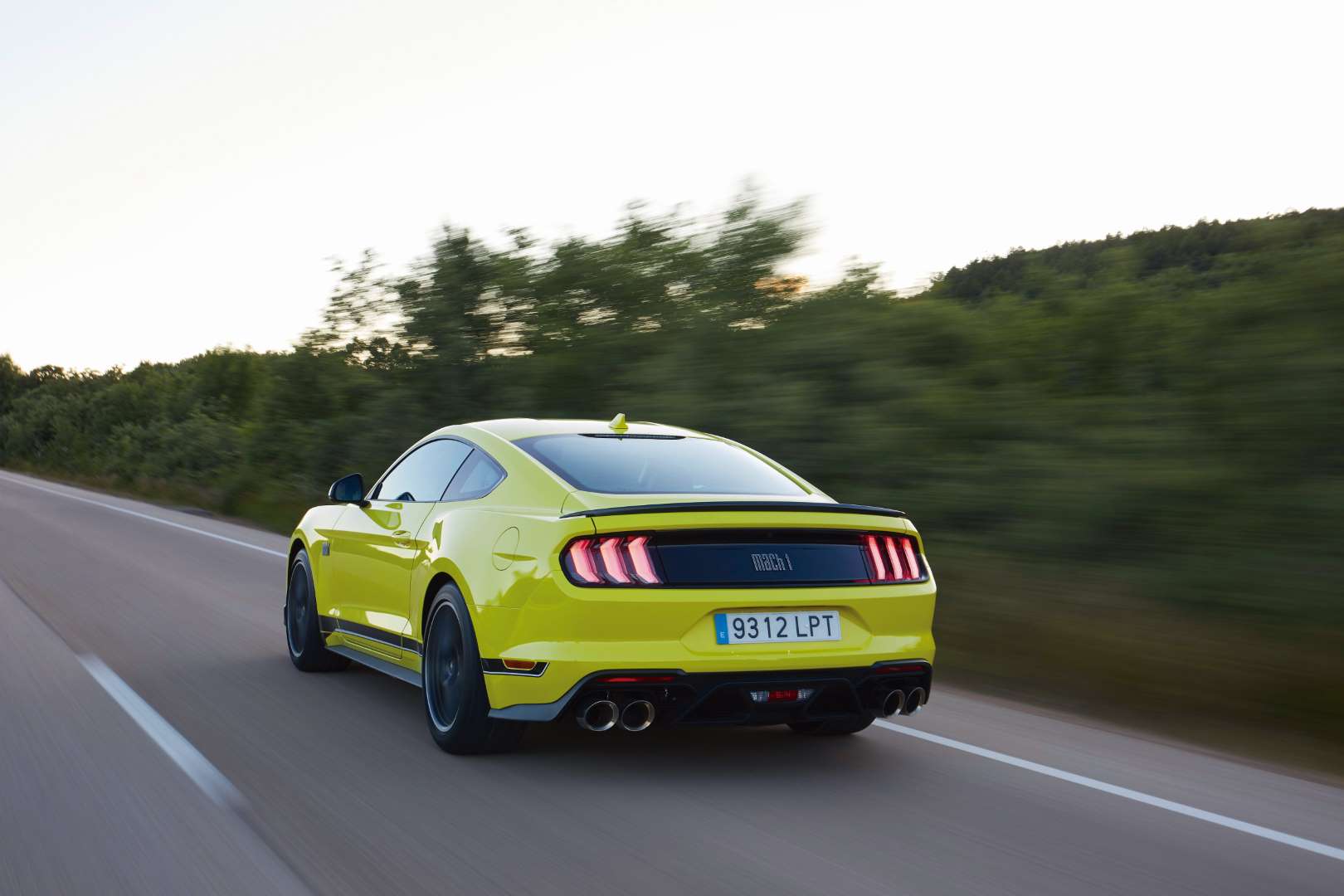 Ford Mustang Mach 1 a prueba: Capitán América