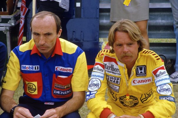 Frank Williams y Keke Rosberg