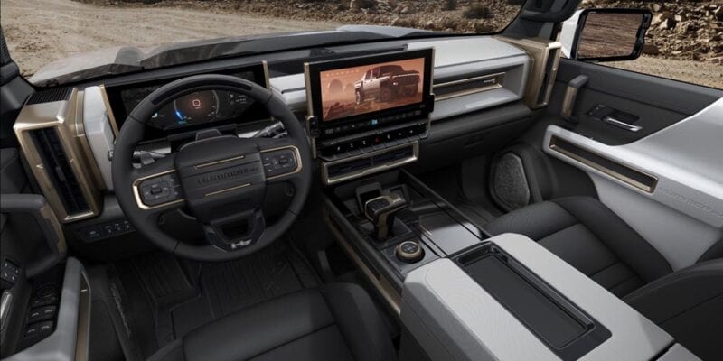 GMC Hummer EV interior