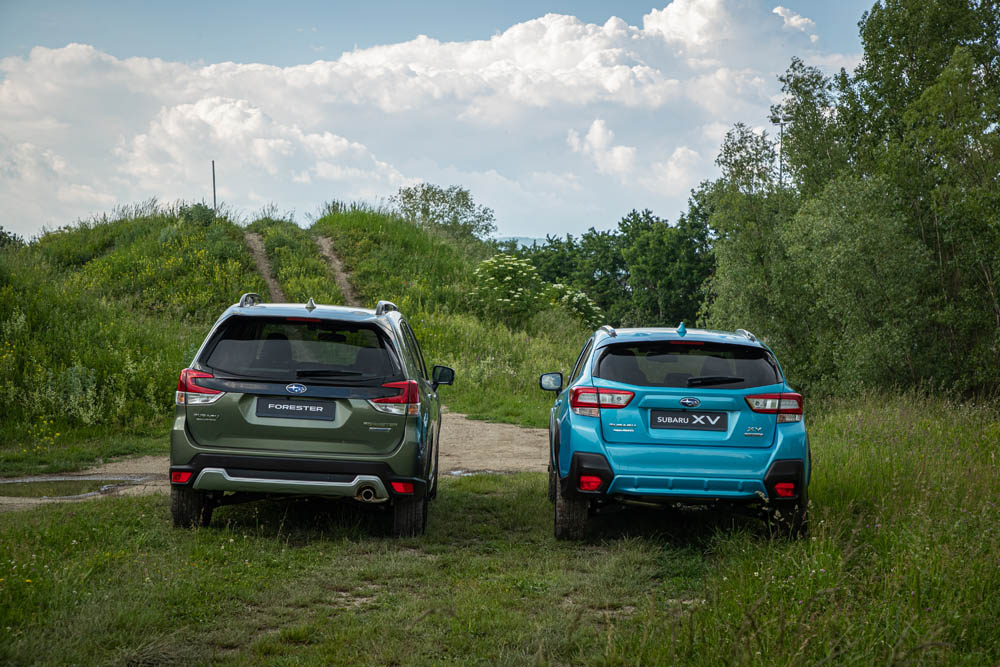 Gama Subaru ECO-Hybrid, Fxorester y XV