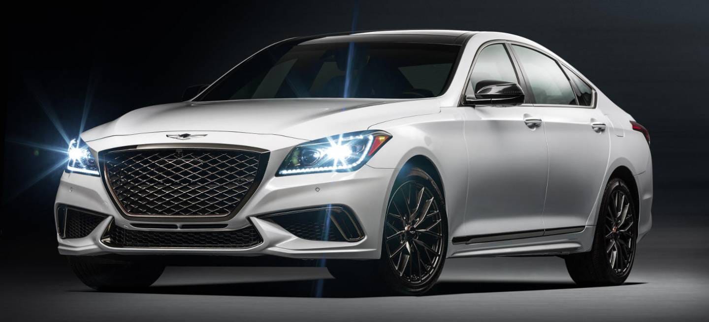 Genesis G80 Sport en el Salón del Automóvil de Los Ángeles