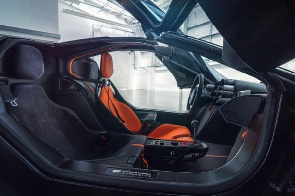 Gordon Murray T50 vista interior