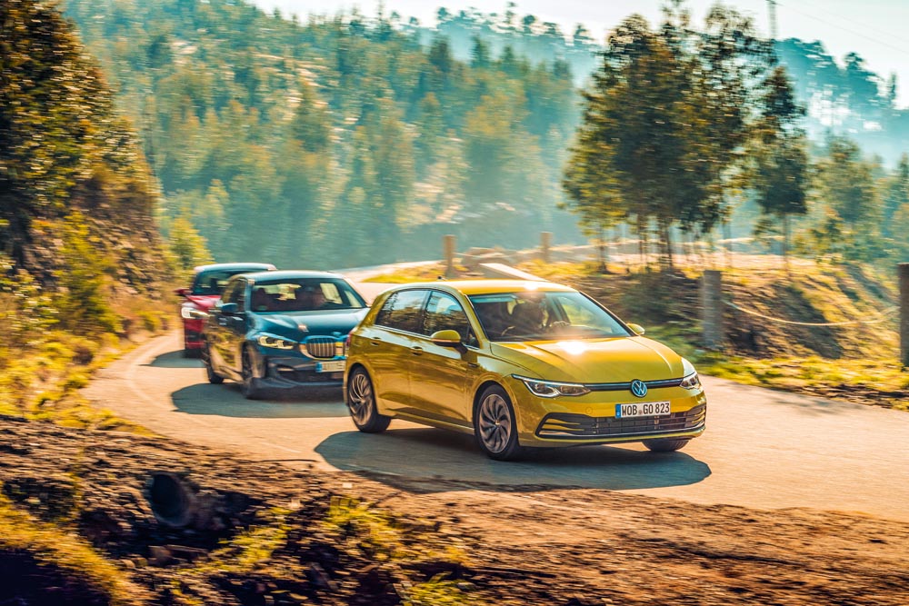 VW Golf, BMW Serie 1 y Ford Focus: Desde Wolfsburgo con amor