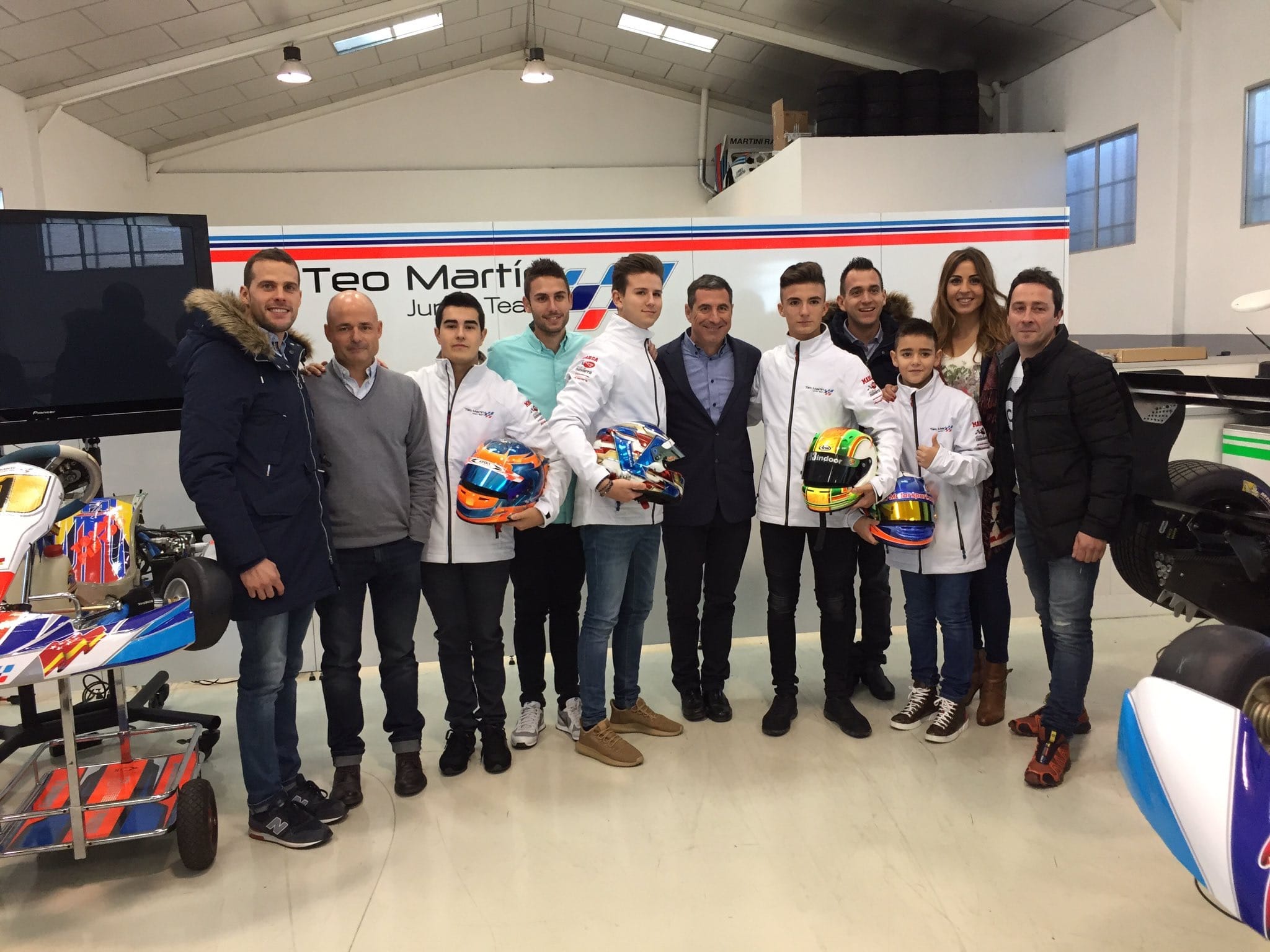 Teo Martín Motorsport presenta su «Junior Team», una cantera de oro