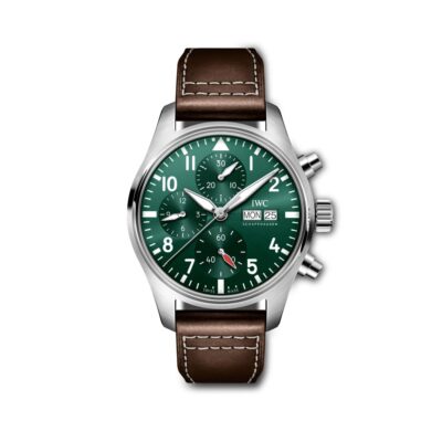 IWC Aviador Crono 41 mm verde