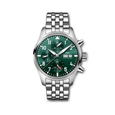 IWC Aviador Crono 41 mm verde