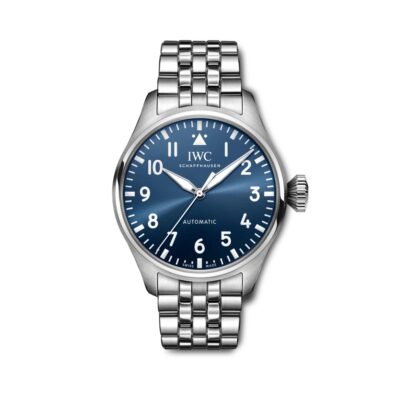 IWC Aviador Big Pilot 43 frontal azul