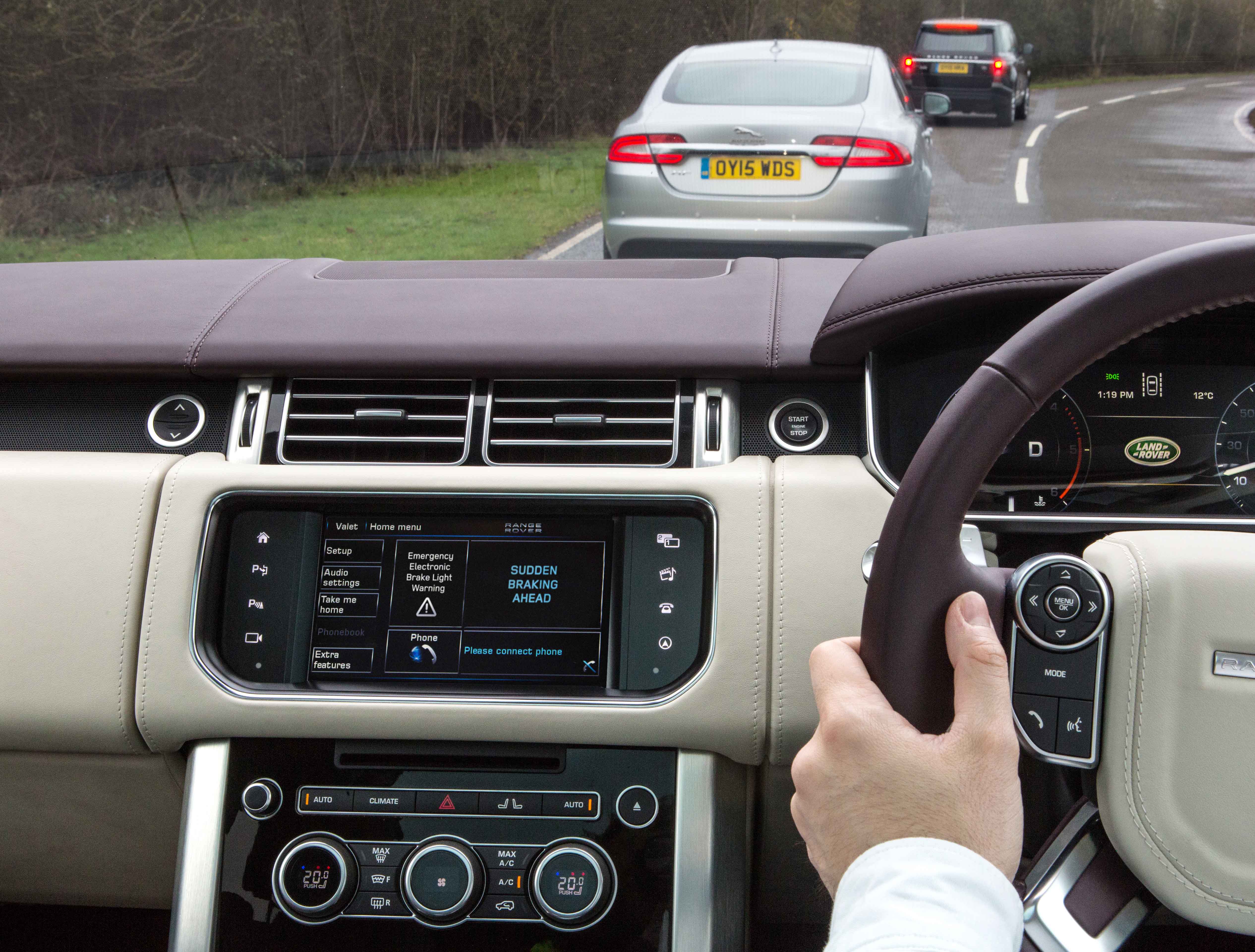 Jaguar Land Rover prueba la conducción autónoma en UK