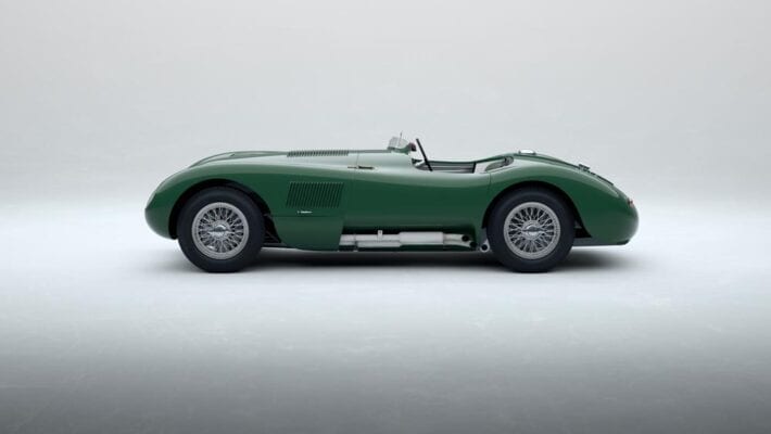 Jaguar C-Type perfil