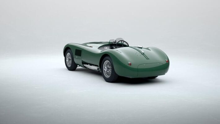 Jaguar C-Type verde