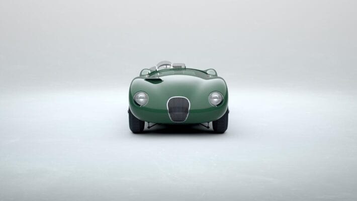 Jaguar C-Type frontal