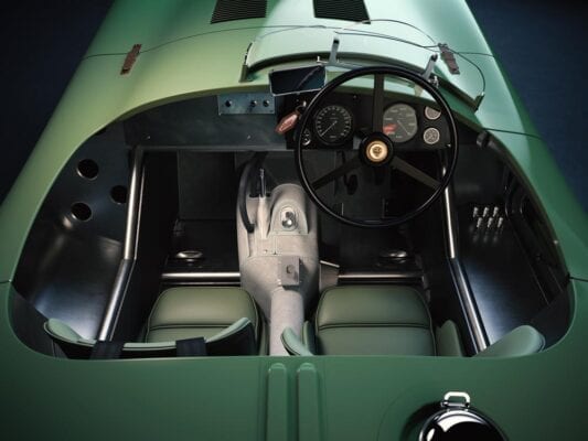 Jaguar C-Type interior