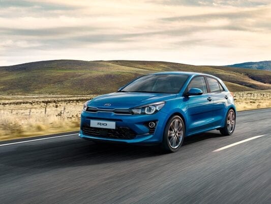 Kia Rio 2021 azul