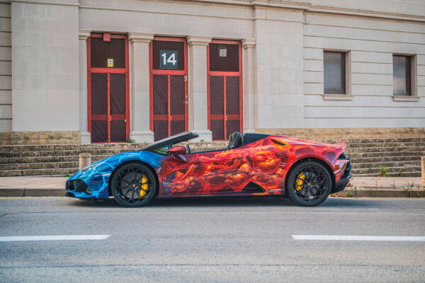 Lamborghini Huracán EVO by Saturno Art