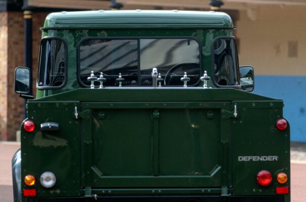 Felipe de Edimburgo Land Rover fúnebre