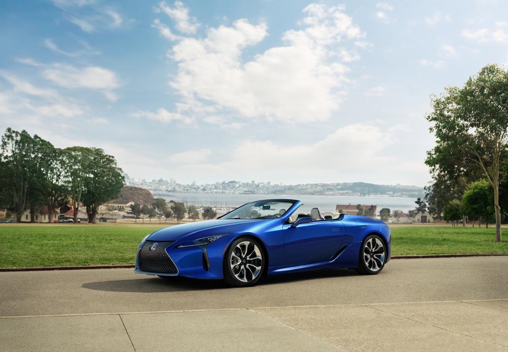 Lexus LC 500 Cabrio, para disfrutar de su V8 a cielo abierto