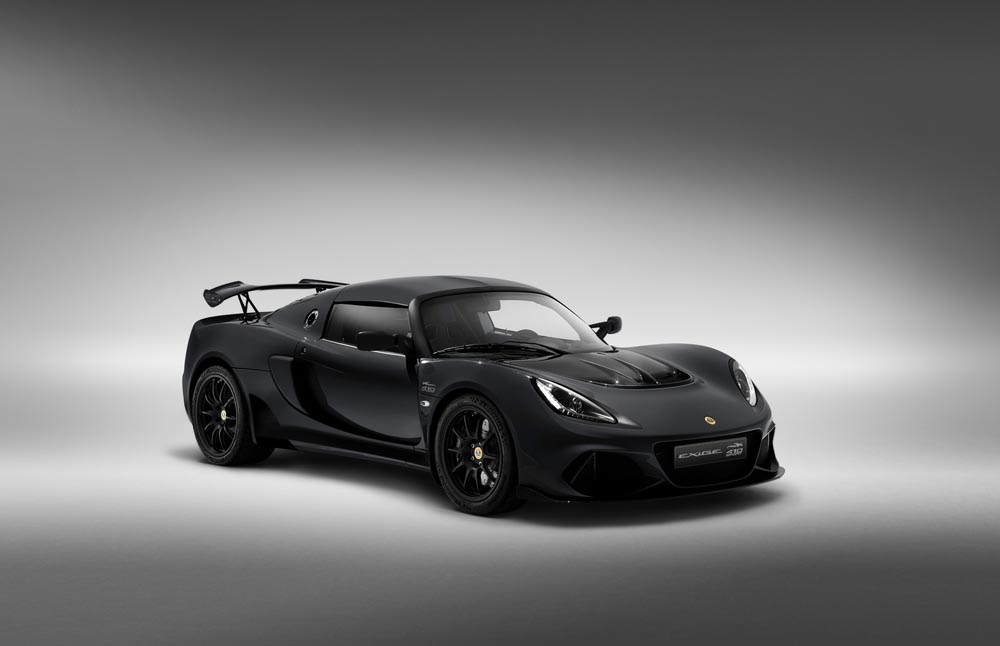 Lotus Exige Sport 410 20th Anniversary negro