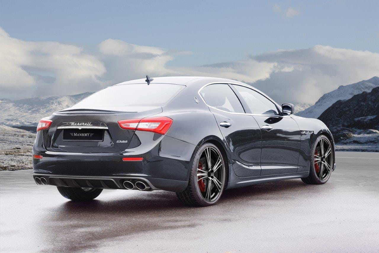 Mansory Maserati Ghibli: metiendo mano al tridente