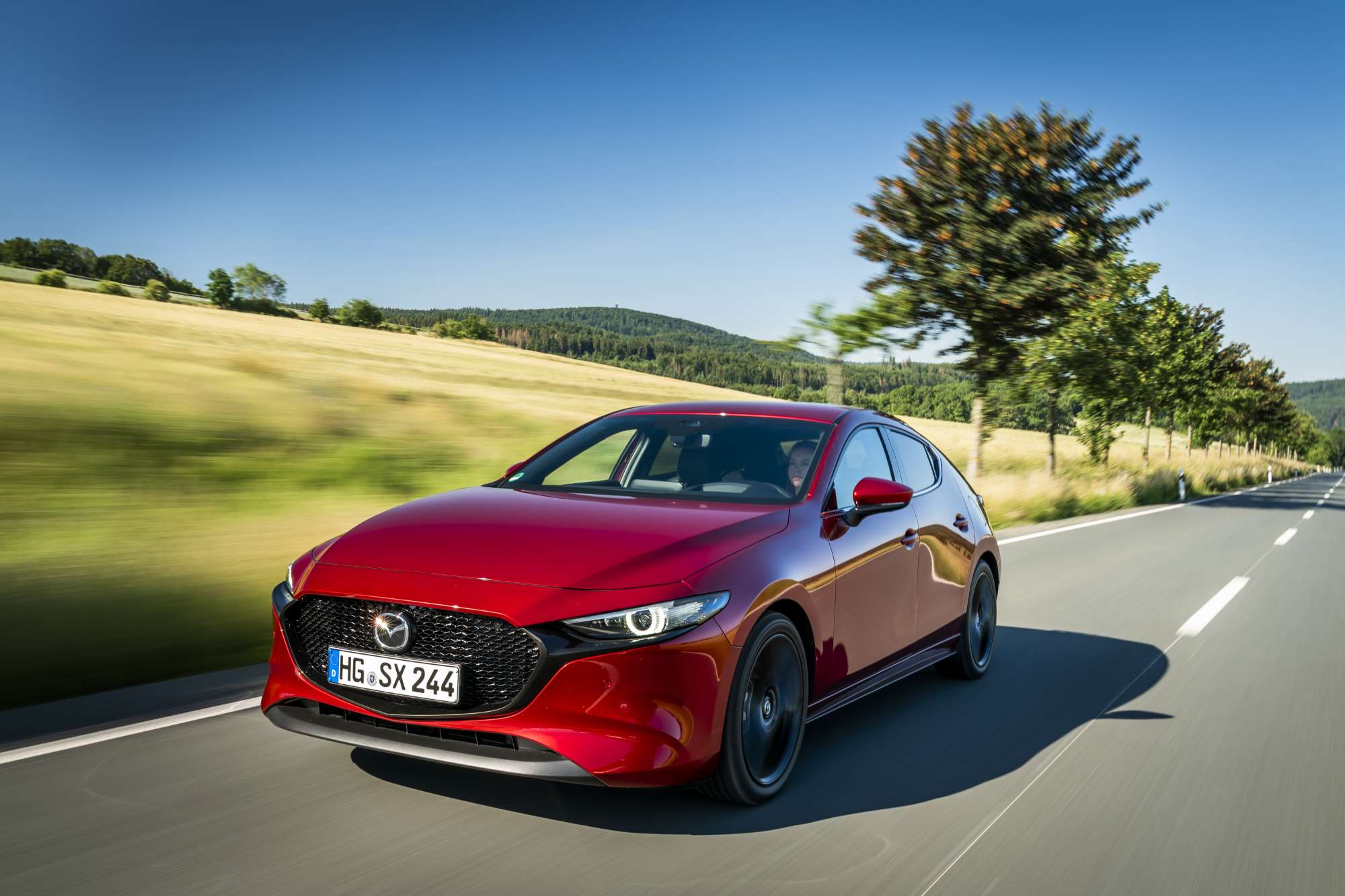 Prueba Mazda 3 Skyactiv X: el compacto japonés gana enteros