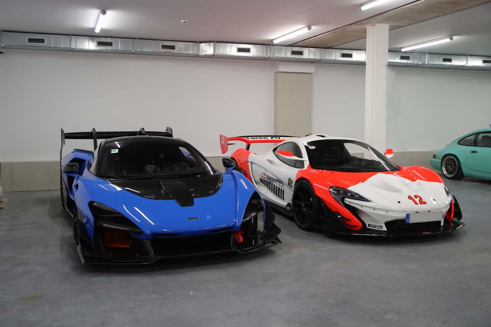 McLaren Barcelona P1 y Senna GTR