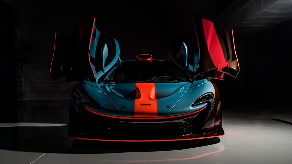 McLaren P1 GTR-18 frontal