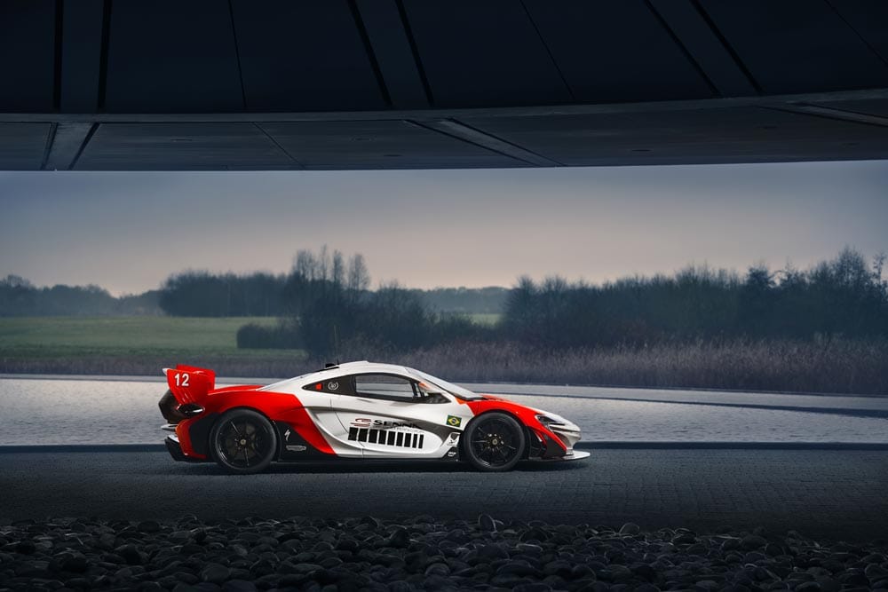 McLaren P1 GTR Beco Homenaje Senna