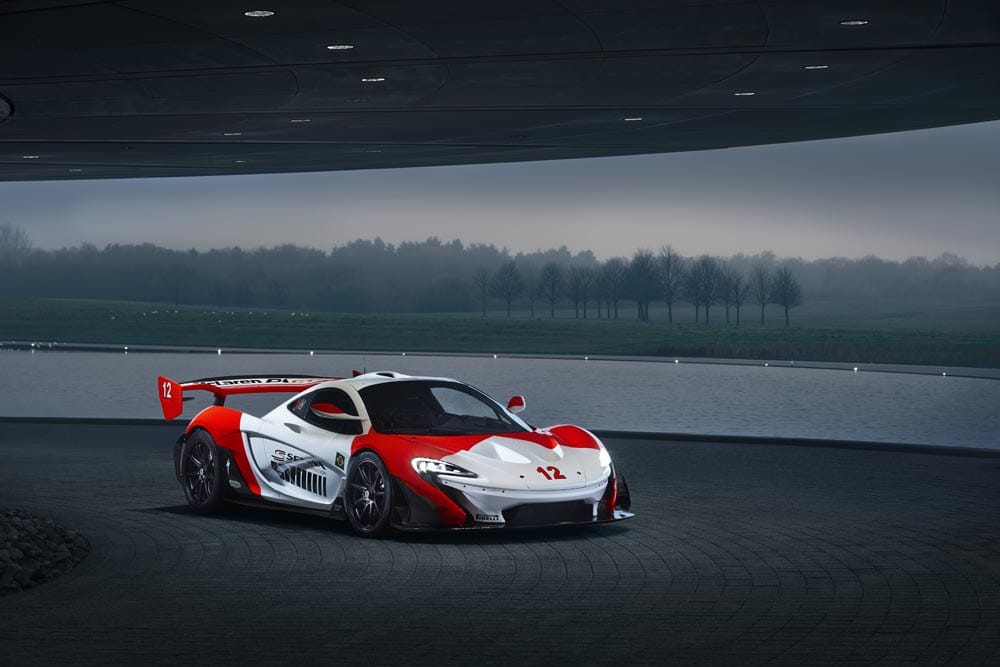 McLaren P1 GTR Beco Homenaje Senna