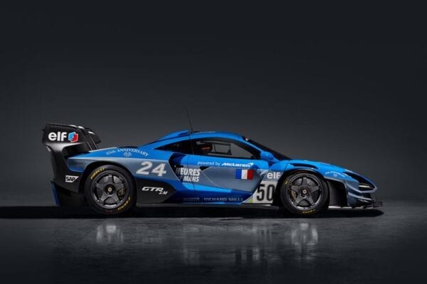 McLaren Senna GTR LM Le Mans perfil