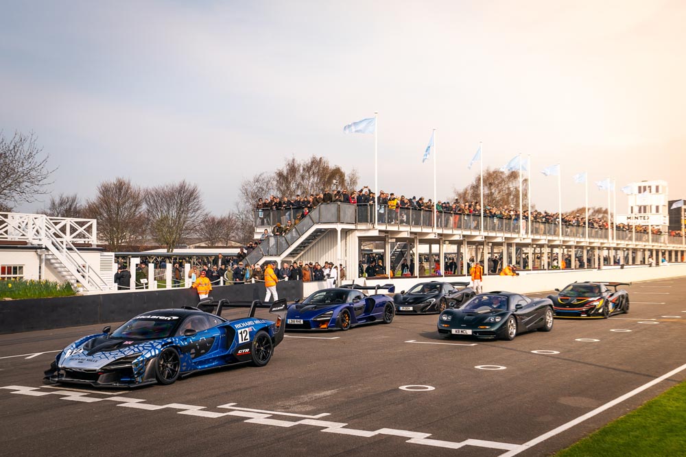 El McLaren Senna GTR debuta en circuito en el 77th Goodwood MM