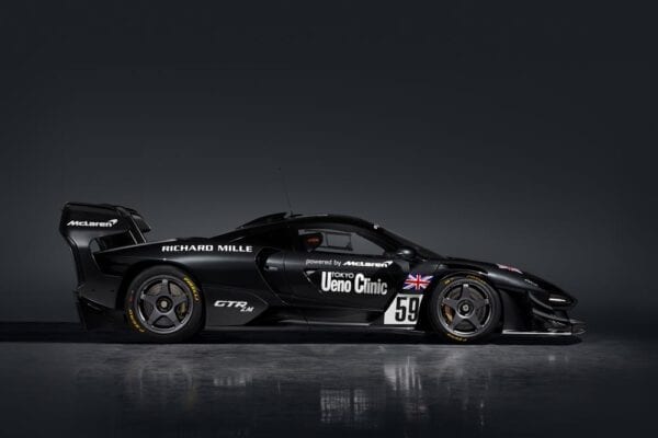 McLaren Senna GTR LM Ueno perfil