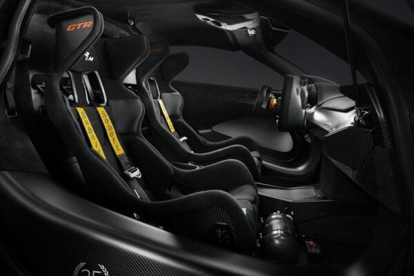 McLaren Senna GTR LM interior