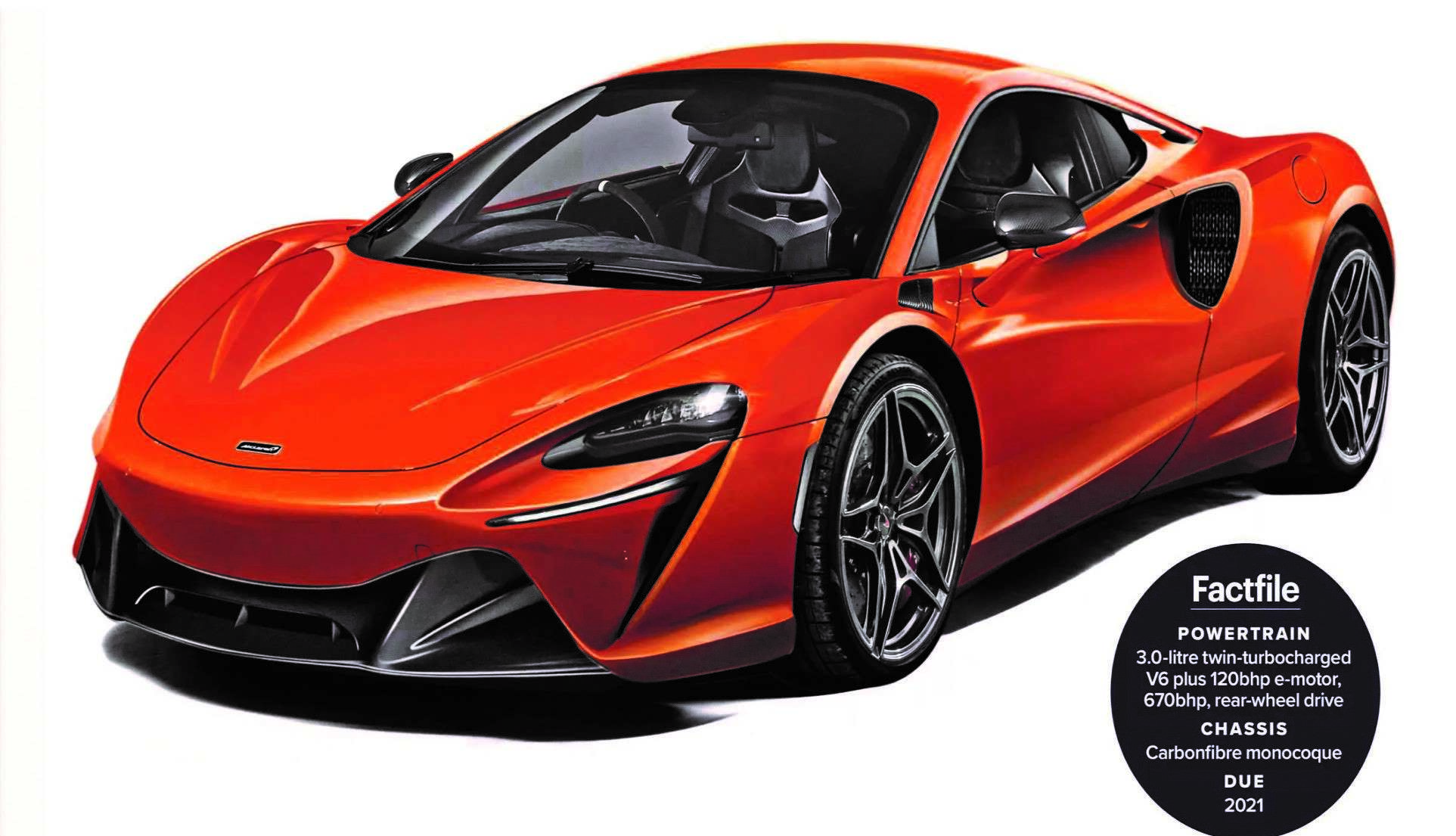 Mclaren Artura, el nuevo  deportivo híbrido