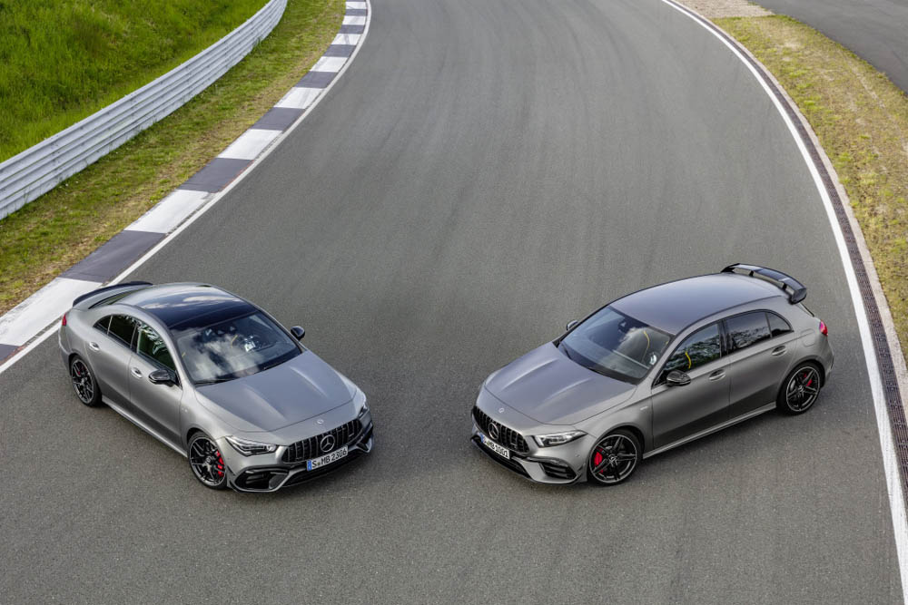 Mercedes-AMG A45 y AMG CLA45 2019, la familia compacta de 421 CV