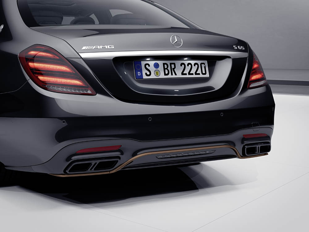 Mercedes-AMG S 65 Final Edition trasera