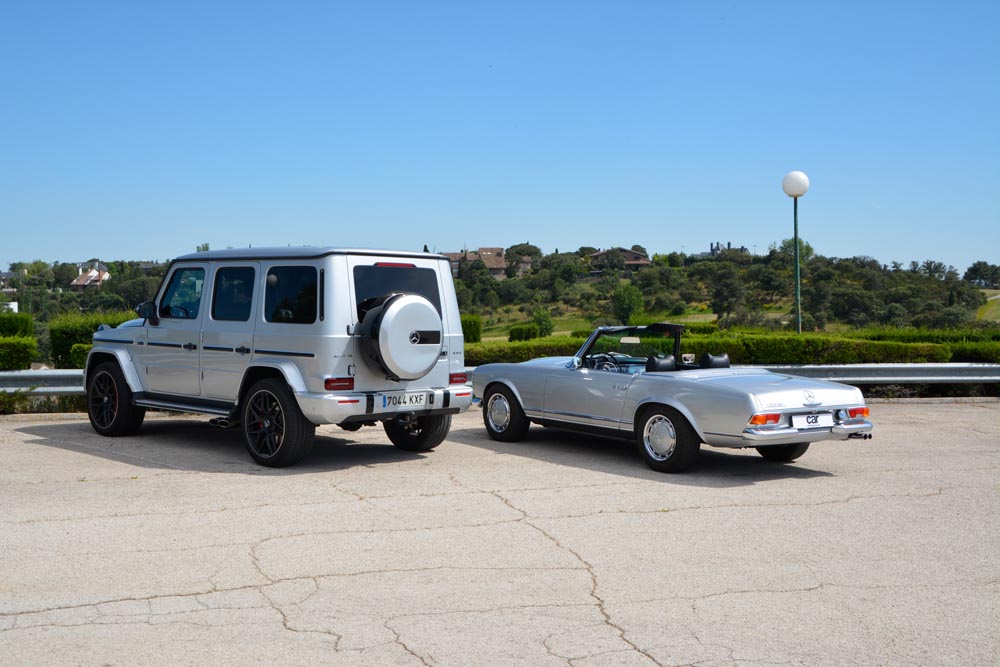 Mercedes W113 M-SL 430 y Mercedes-AMG G63, Cosas del corazón