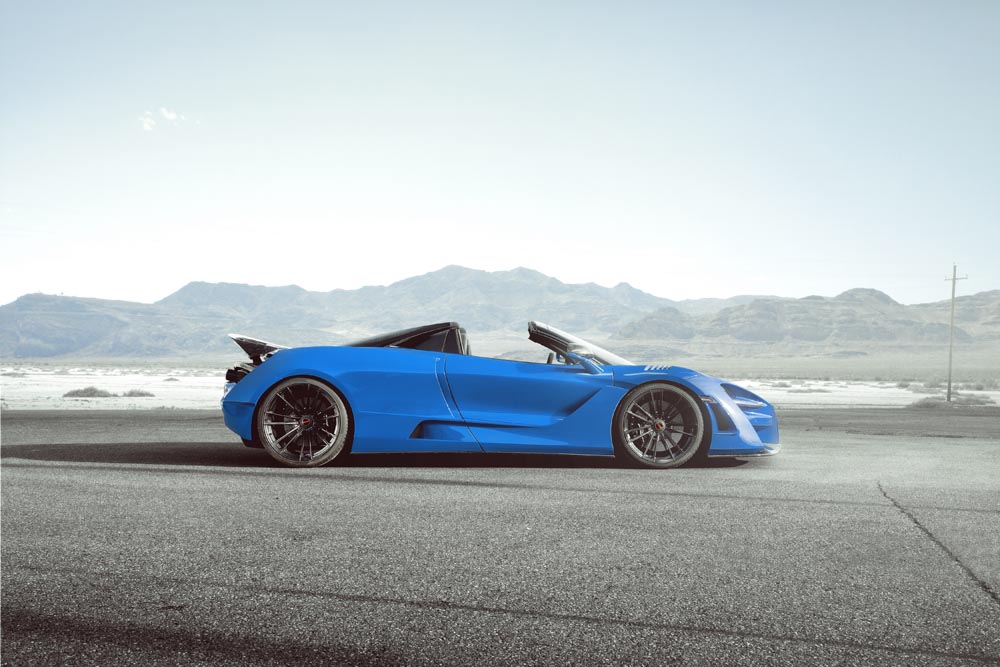 Novitec McLaren 720S Spider perfil