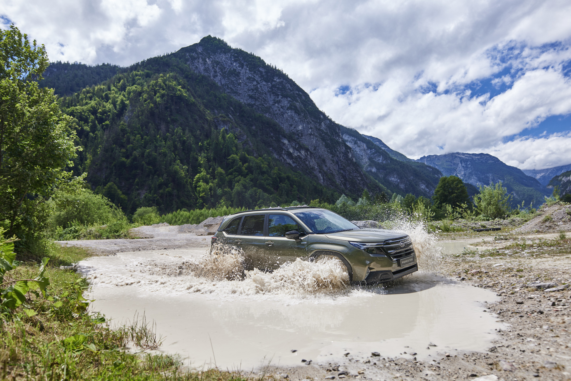 Subaru Forester Demostrando sus cualidades de Off-road