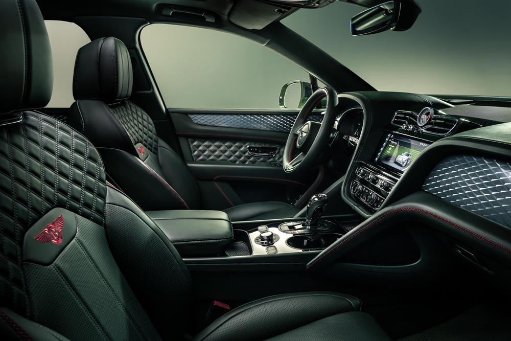 Bentley Bentayga 2020 vista interior