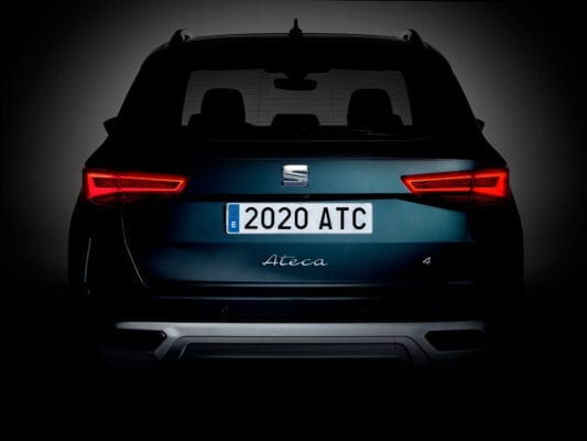 SEAT nos deja ver la zaga del nuevo Ateca 2020 antes de su debut en unos días