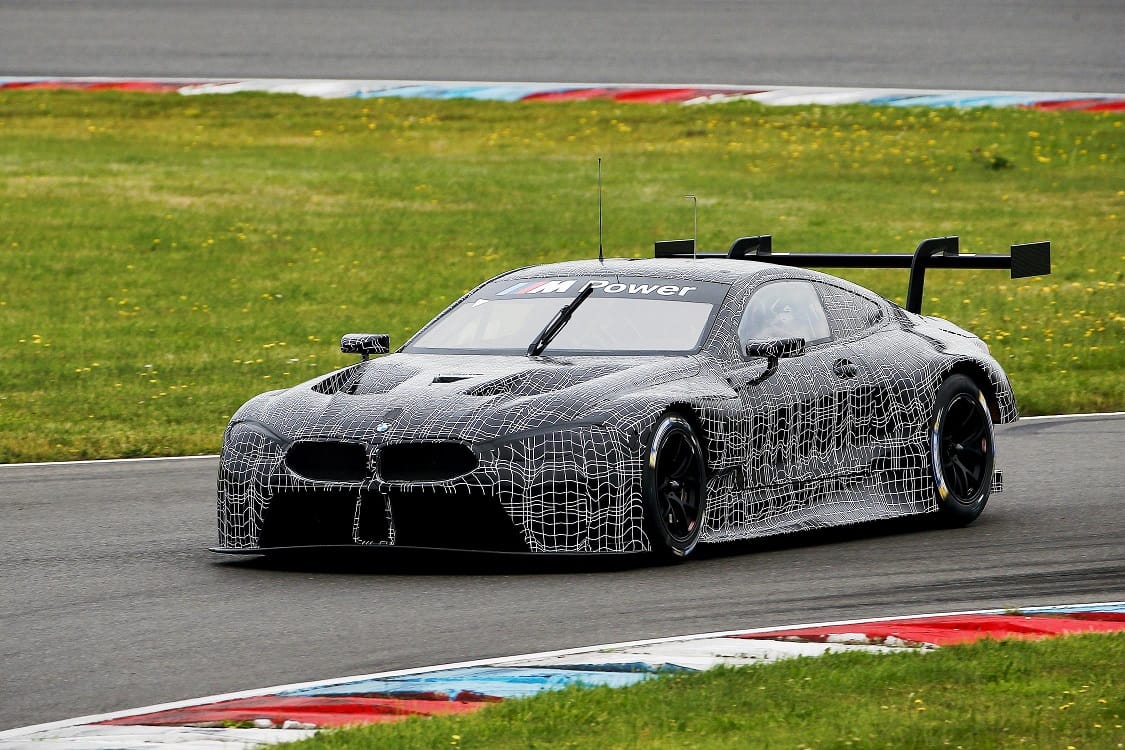 BMW M8 GTE: nueva imagen antes de su debut en Frankfurt