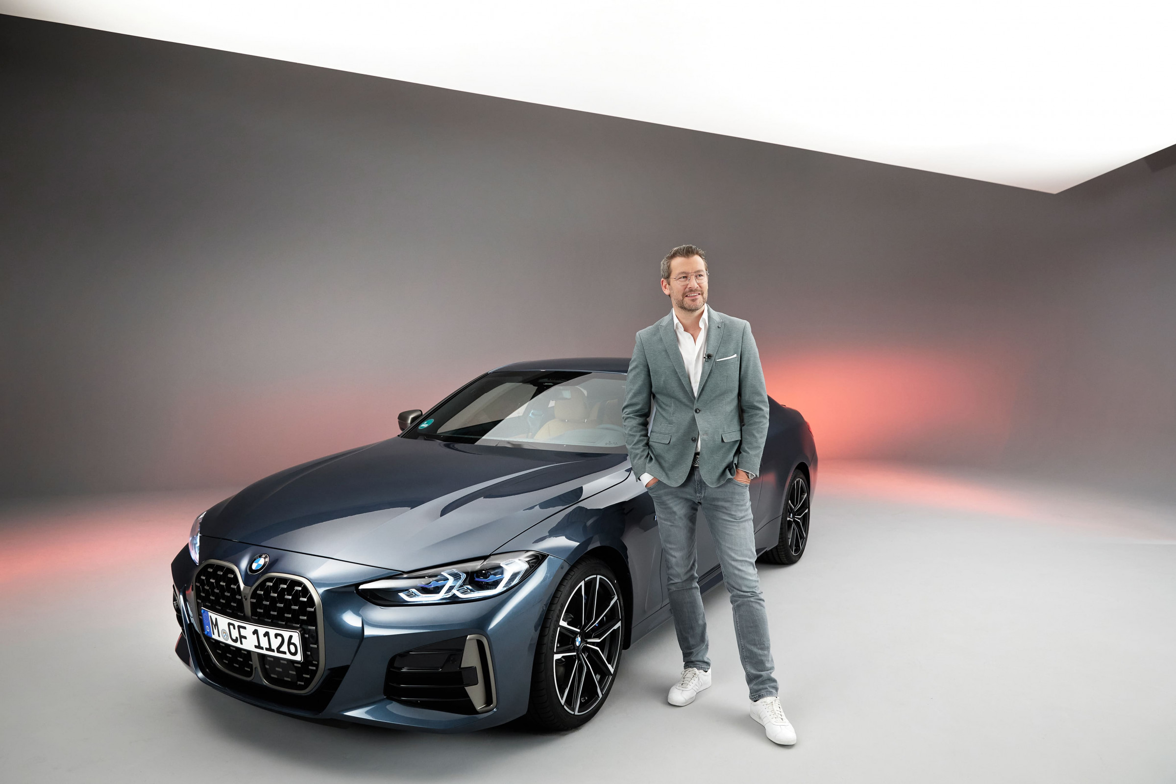 Domagoj Dukec en la presentación del BMW Serie 4 Coupé