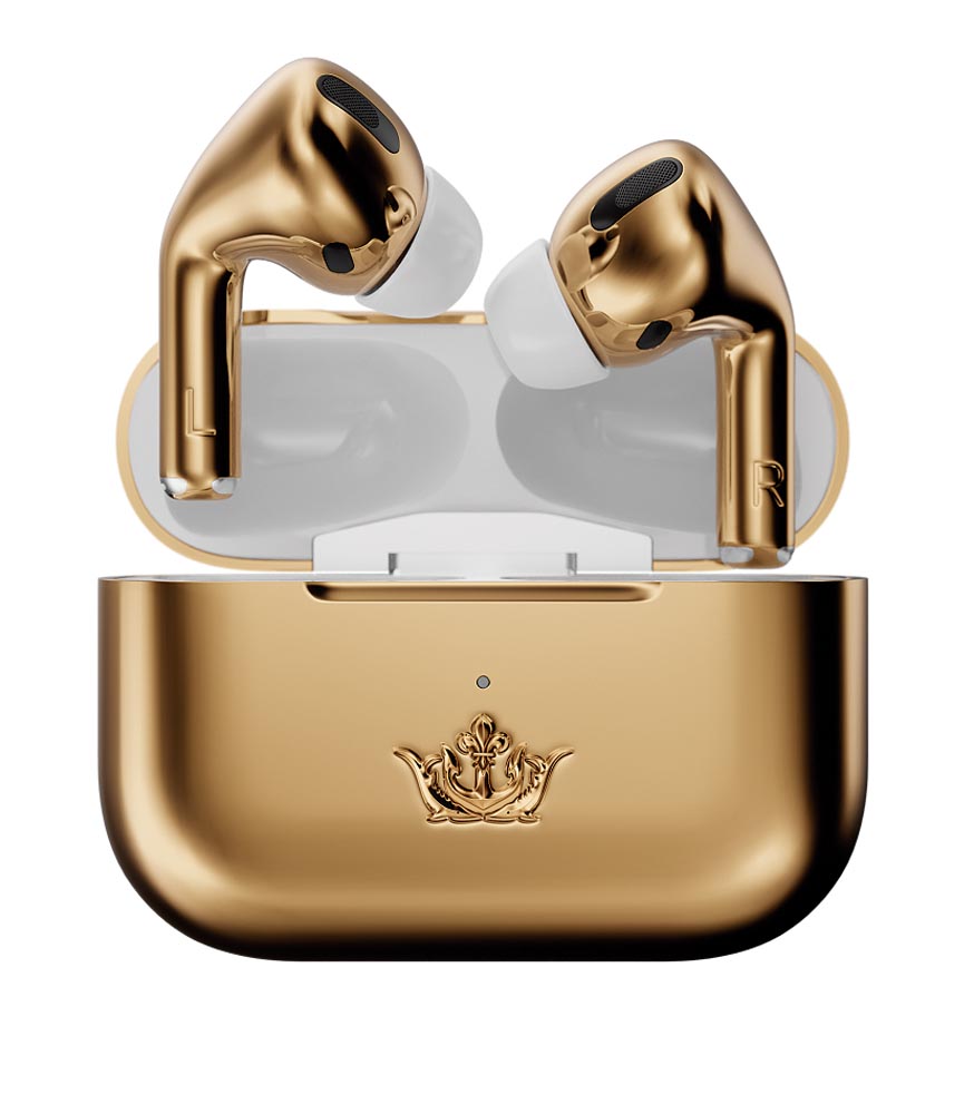 Veniales Caviar Airpods pro de oro macizo