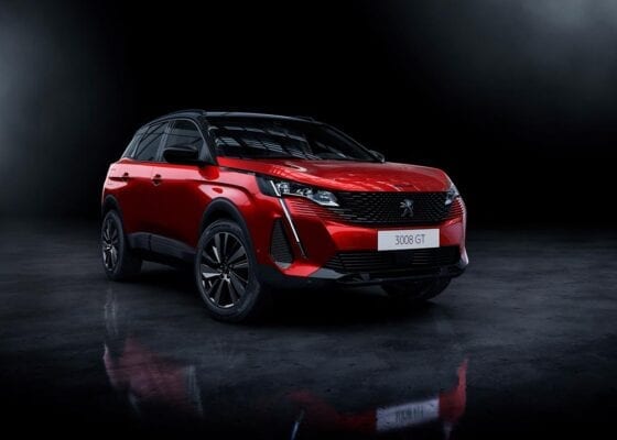 Peugeot 3008 2021 rojo