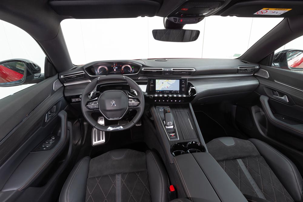 Diseño interior Peugeot 508