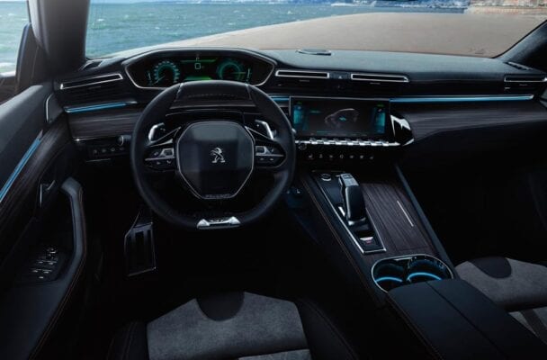 Prueba Peugeot 508 SW Hybrid interior