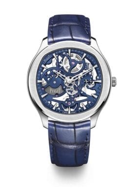 Piaget Polo Skeleton azul