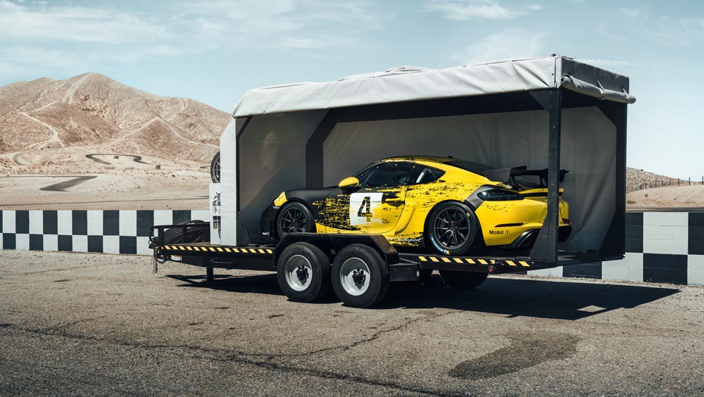 Porsche 718 Cayman GT4 Clubsport, juguete para la pista