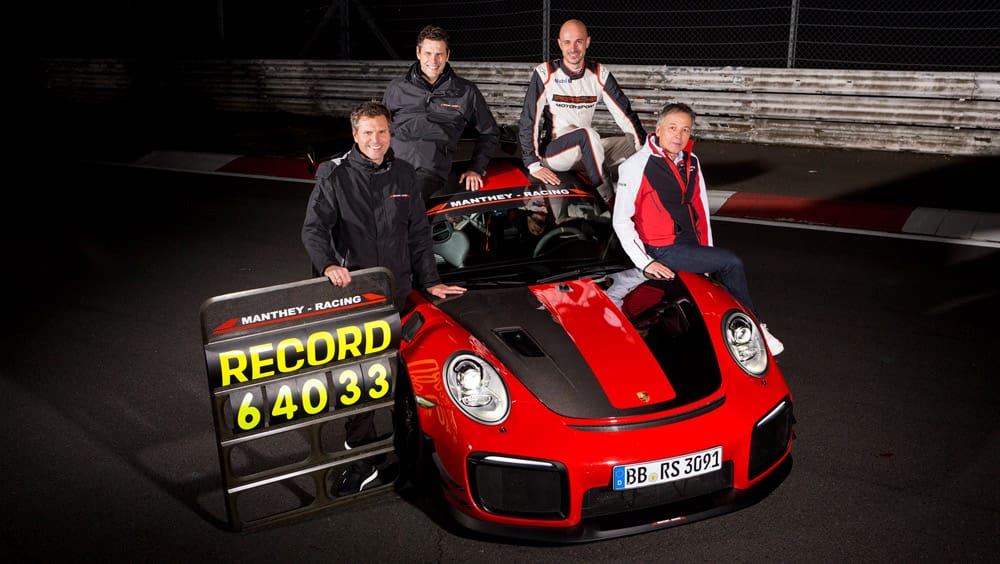 El GT2 RS recupera el récord de Nürburgring gracias a Manthey Racing