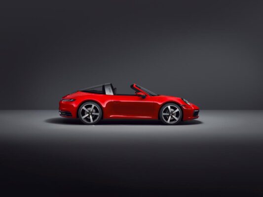 Porsche 911 Targa 2020 perfil